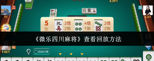 微乐四川麻将怎么看回放 微乐四川麻将查看回放方法